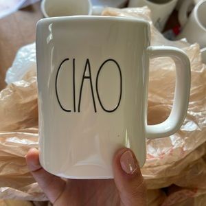 Rare Rae Dunn “Ciao” Mug